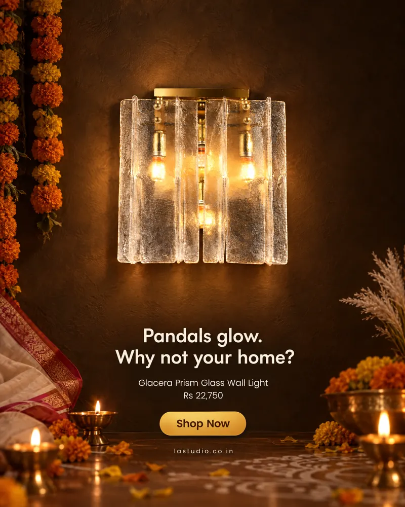 Pandals glow, Light Art Studio static ad